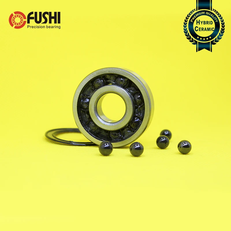 

6303 Hybrid Ceramic Bearing 17*47*14 mm ABEC-1 ( 1 PC) Industry Motor Spindle 6303HC Hybrids Si3N4 Ball Bearings 3NC 6303RS