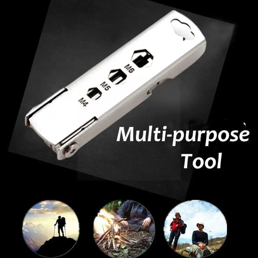 

Multifunction Keychain Word Screwdriver Mobile Holder Multipurpose Pendant Outdoor Phone Repair Gadget Edc Mini Porta N5s3
