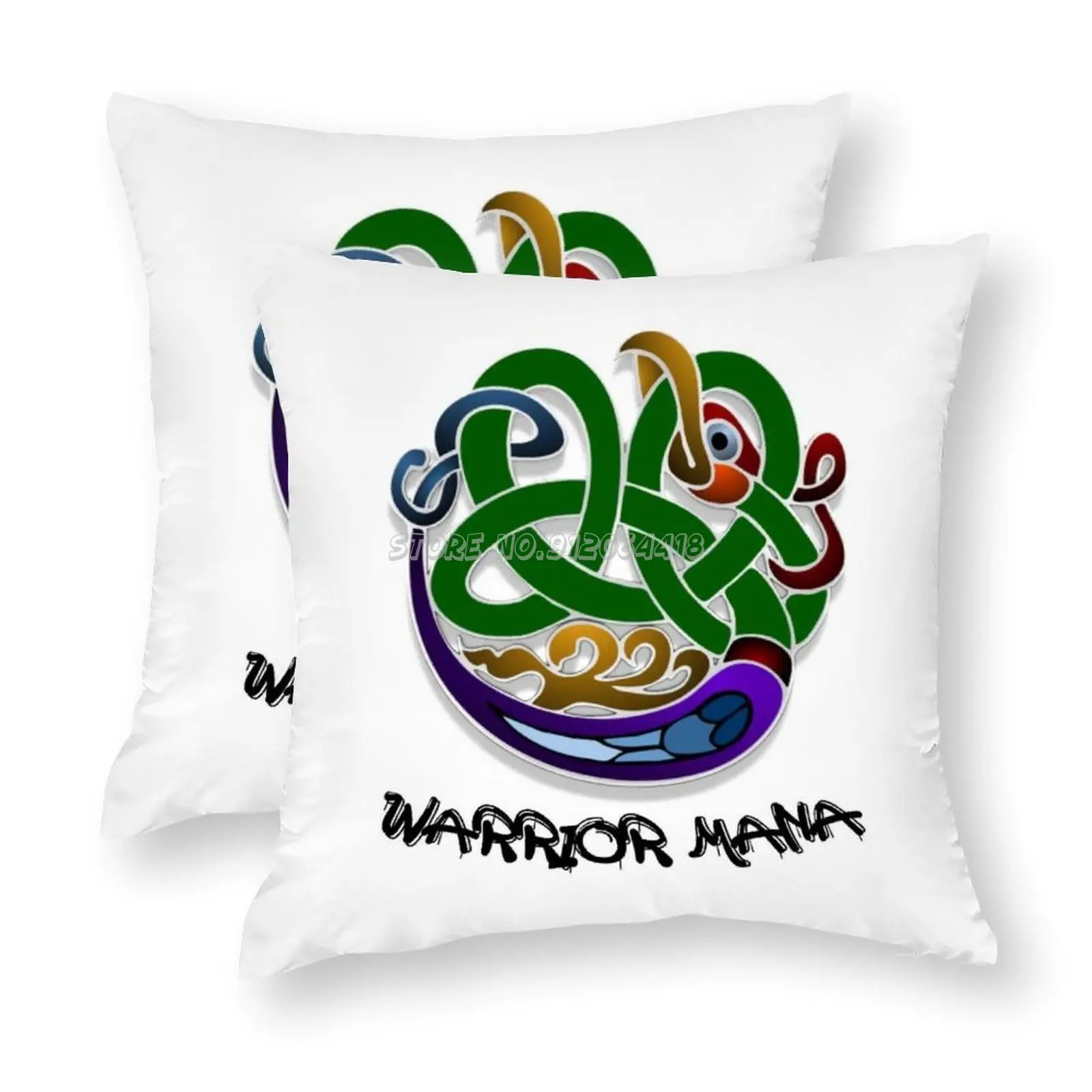 Красочная искусственная декоративная наволочка для домашних подушек не входит в