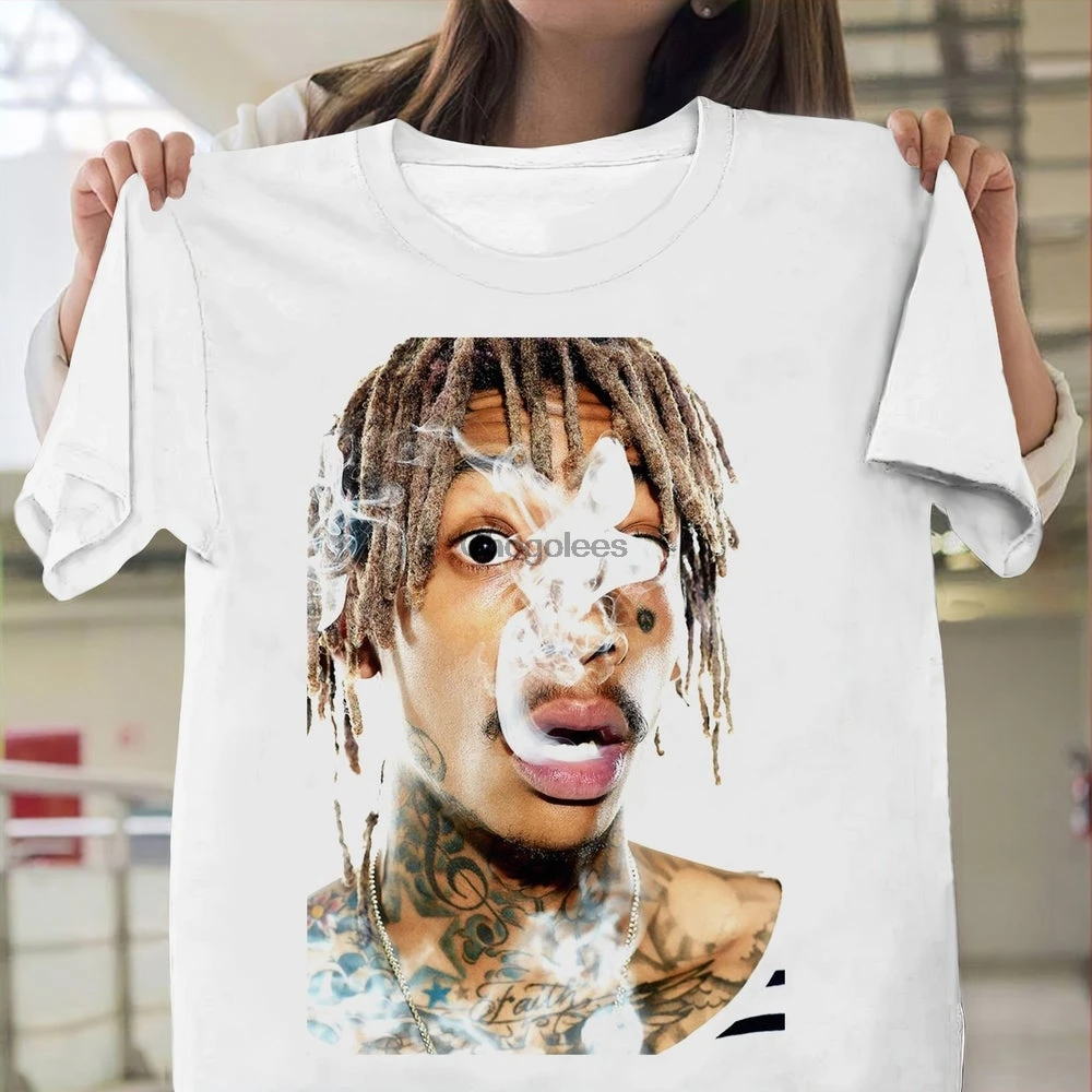 Wiz Khalifa графическая рубашка Rapper Hiphop Rap |