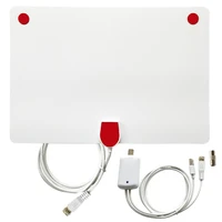 tv antenna indoor digital hd tv antenna supports 4k 1080p hd with signal amplifier supports all tvs