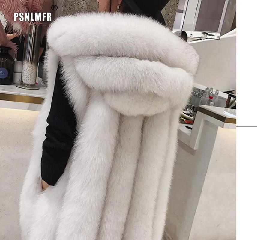 Высококачественное Гламурное натуральное зимнее белое меховое пальто из норки