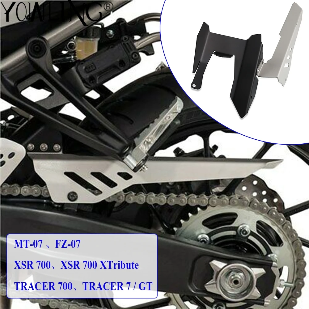 

Motorcycle Chain Guard Decorative Protector Cover For YAMAHA MT07 MT-07 Tracer FZ-07 FZ07 TRACER 700 TRACER 7 GT XSR700 XTribute
