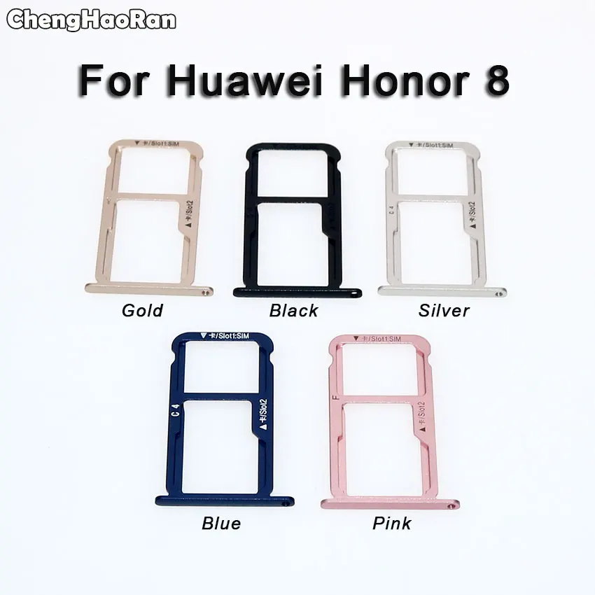 Лоток для SIM-карты ChengHaoRan Huawei Honor 8/8 Lite/Note 8 лоток держатель слот Nano карты адаптер