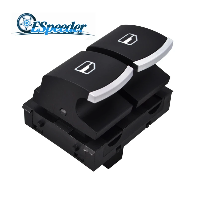 Переключатель разблокировки дверного замка SPEEDWOW черный для VW Eos Golf MK5 MK6 GTI 2