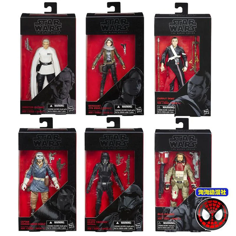 

Hasbro Star Wars Rogue One Action Figures Collections Cartoon Death Trooper Chirrut Imwe Dolls Model Collection Kids Gift 6 Inch