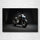 Настенные художественные плакаты Superbike Triumph Rocket ретро мотоцикл обои с принтом Современная Картина на холсте для домашнего декора