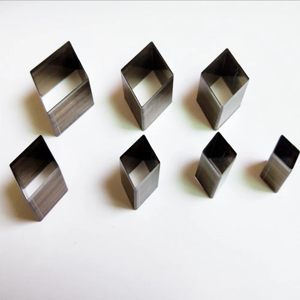 

Форма для кожаных инструментов ручной работы, 7 шт./компл., Ромб, Высокоуглеродистая сталь