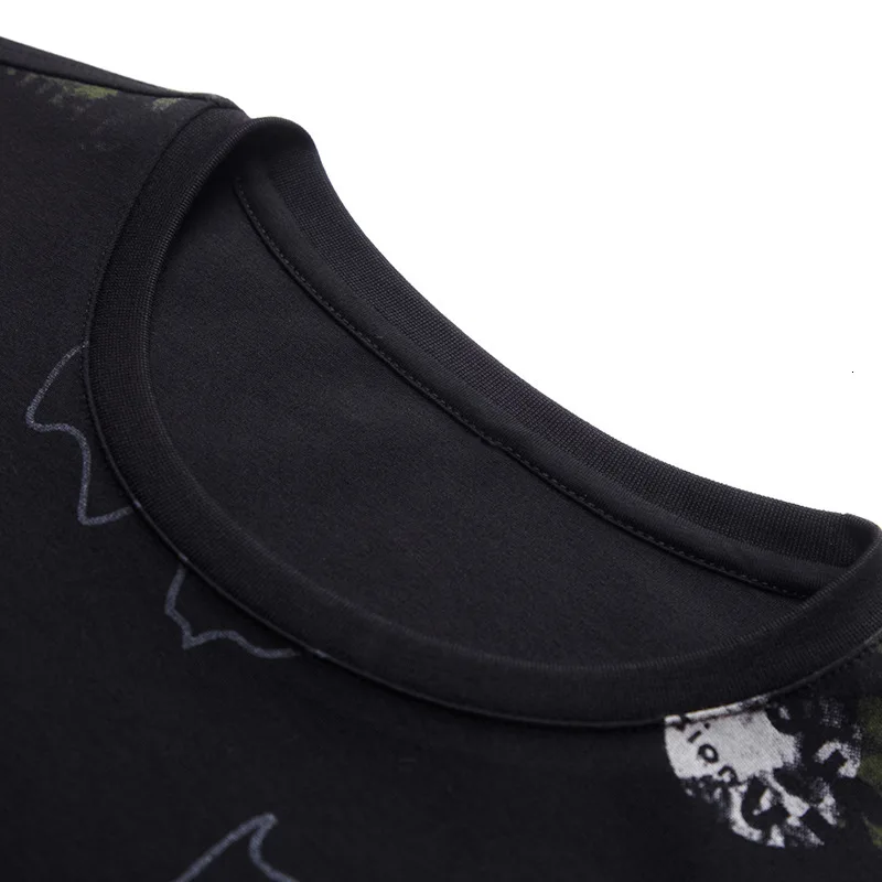 Осень 2019 мужская повседневная футболка с длинным рукавом Мужская | одежда