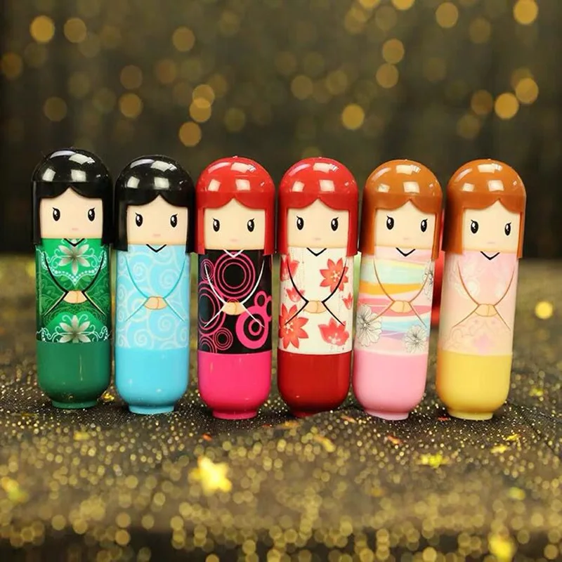 

Hot 24pcs/SET moisturizing lipstick moisturizing water anti-drying crack bottom lip protection cute lip balm maquiagem wholesale
