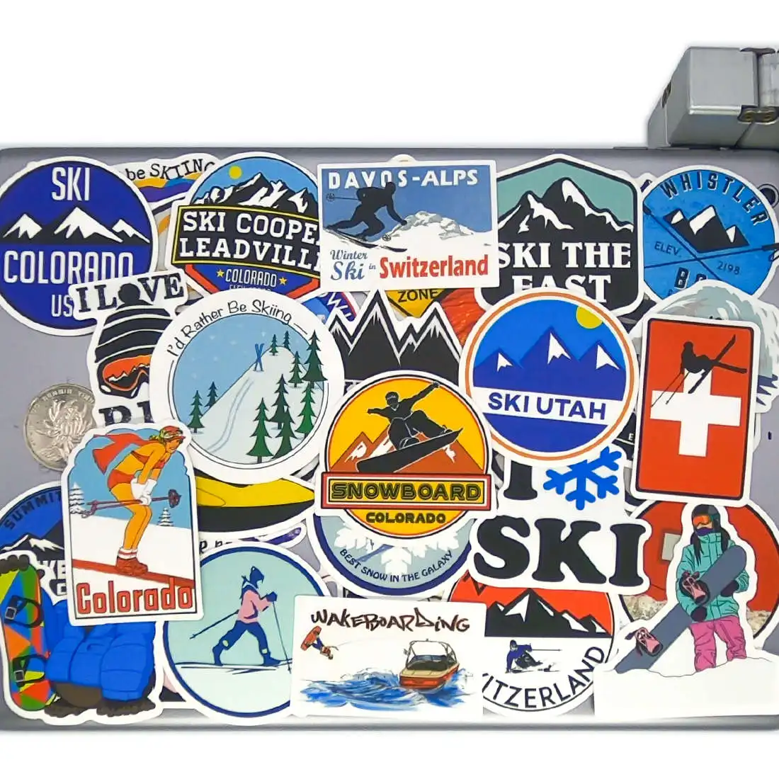 50 шт. Фристайл скандинавские лыжи сноуборд спорт на открытом воздухе забавный