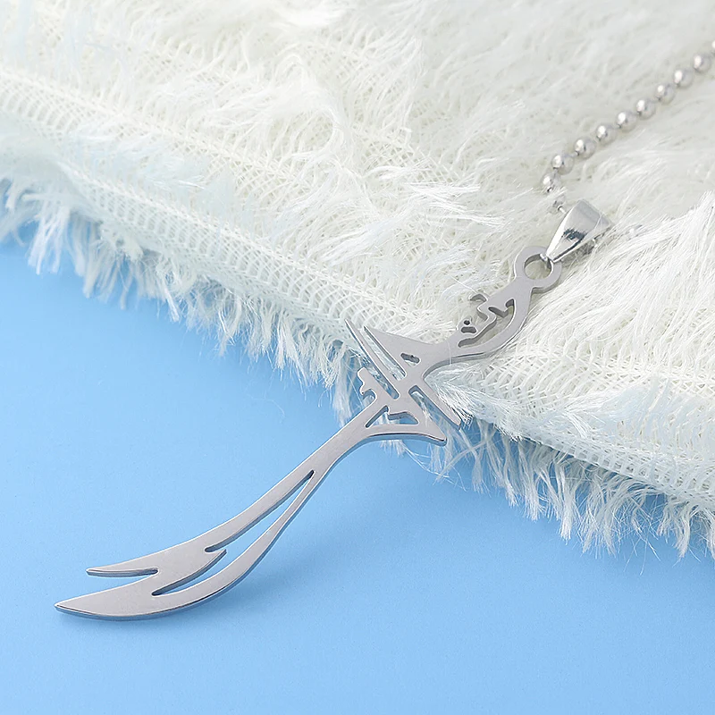 Женский и мужской кулон из нержавеющей стали