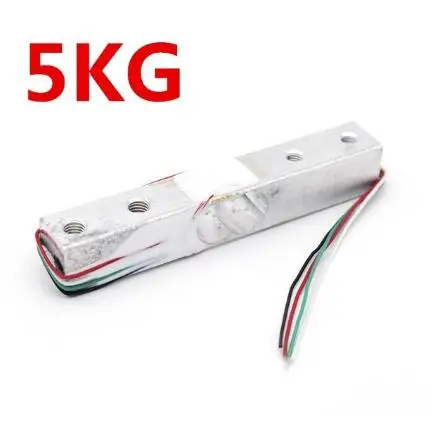 5KG sensor Тензодатчик 1 кг 5 кг 10 кг 20 кг HX711 AD модуль датчик веса электронные весы алюминиевый сплав взвешивания датчик давления - Цвет: 5KG sensor