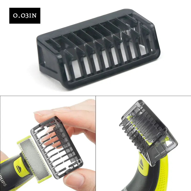 

Профессиональный триммер для бритвы PHilips Norelco OneBlade, расческа 1, 3, 5 мм, инструмент для стрижки бороды