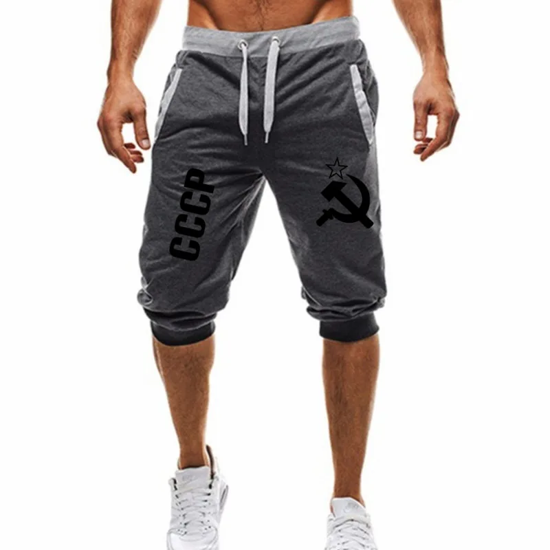 

2019 New Fitness short jogging casual workout clothes men's 3XL shorts summer new fashion men's casual men's knee long shorts