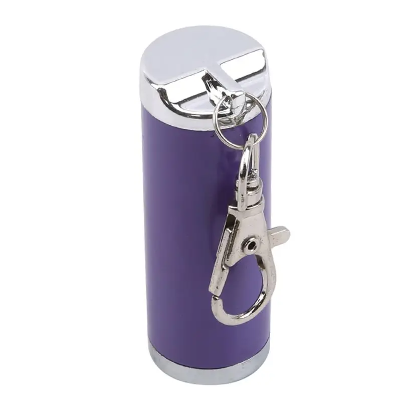 Металлическая креативная портативная Мини пепельница Карманный Брелок на