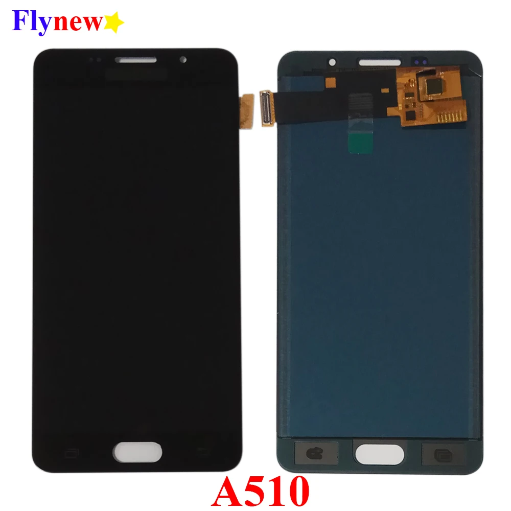 Супер AMOLED ЖК-для Samsung Galaxy A5 A510 A510F A510M A510FD A5100 ЖК-дисплей сенсорный дигитайзер экран Pantalla сборка