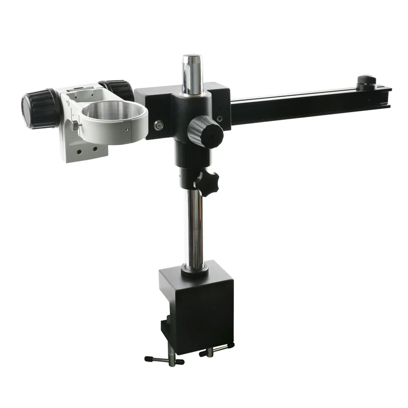 Microscope Universal Adjustable Direction Boom Clamp Holder Bracket Arm 76mm Stand For Stereo Trinocular Microscopio | Инструменты