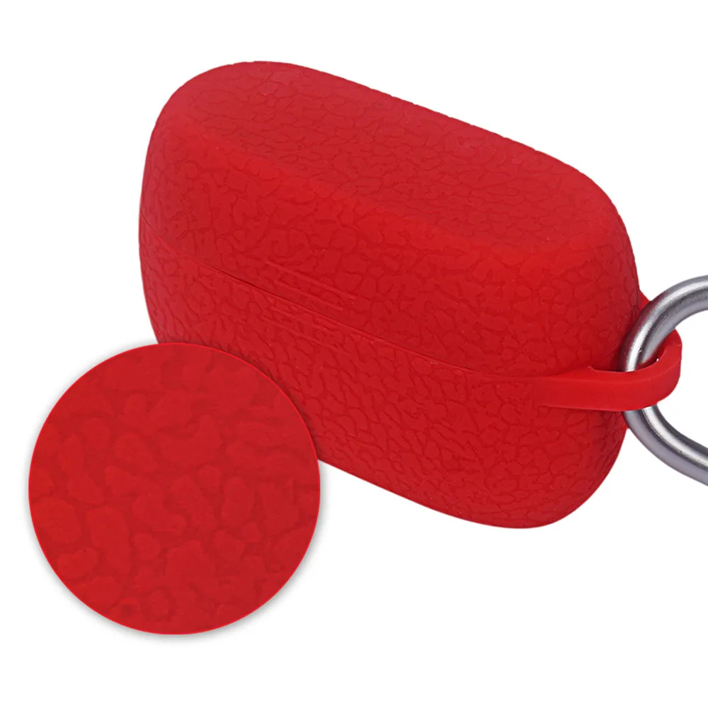 Силиконовый защитный чехол для зарядки полосы кожа с пряжкой ДЛЯ Jabra Elite Active 75t