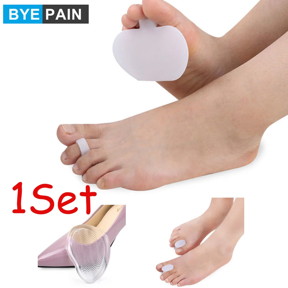 BYEPAIN-1set из гель для ухода за кожей ног коврик мяч пилки подушки переднего отдела
