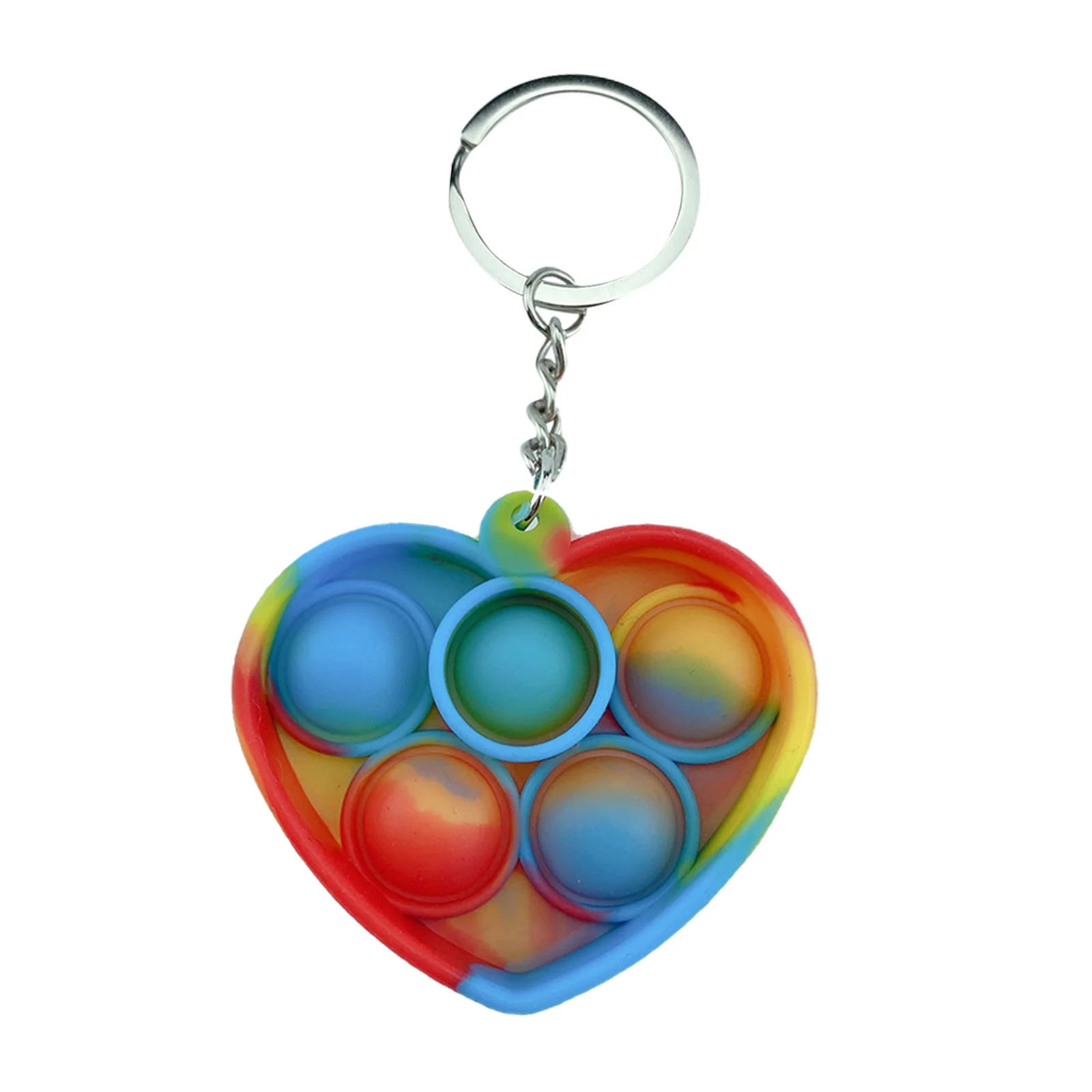 

Simple Dimmer Antistress Toys Adult Push it Bubble Sensory Toy Key Ring Educational Toy 2021 Childs Stress Reliever