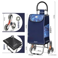 for elderly upstair shopping cart trolley large item trolley cart folding trailer trolley household portable women shopping bags