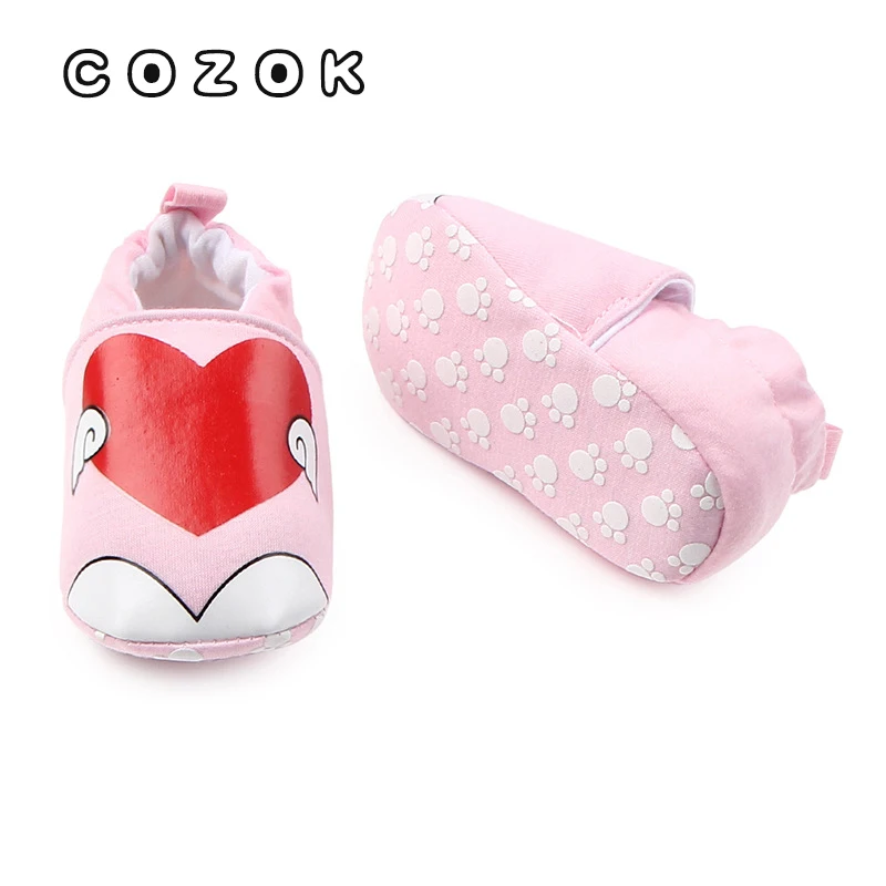 

COZOK Baby Cute Casual Shoes Soft-soled Shoes Cotton Flat Shoes Baby Toddler Shoes Summer Anime Bear Baby Shoes New 2021