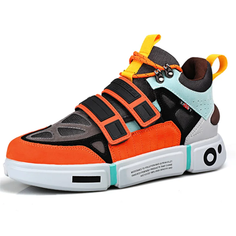 Женские кроссовки на массивной платформе с толстой подошвой повседневные