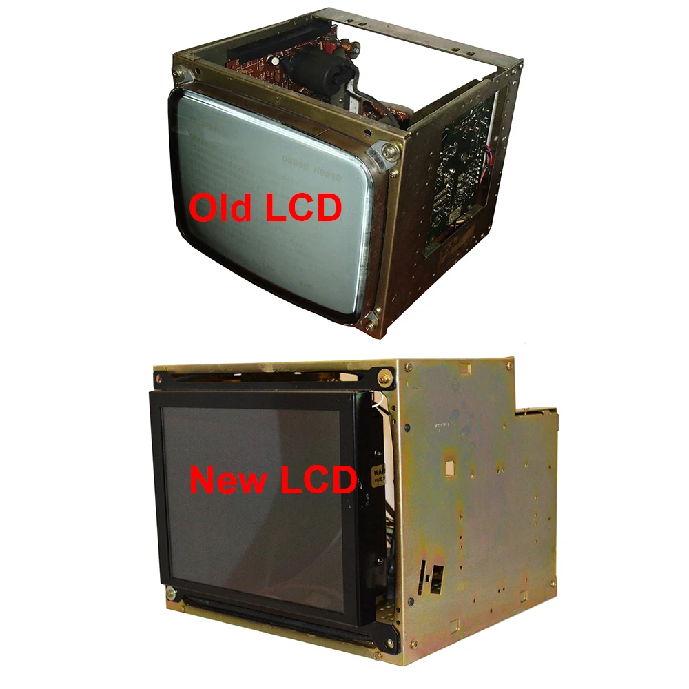 ЖК-дисплей AIQA8DSP40 A1QA8DSP40 совместимый с 14-дюймовым станком ЧПУ сменный ЭЛТ-монитор -