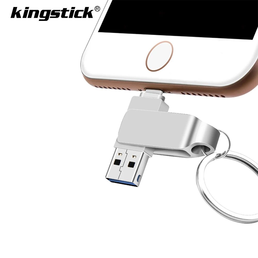

Оригинальный флэш-накопитель 128 ГБ 256 iXpand Go USB 3,0 флеш-накопитель металла OTG USB двойной слот U диск для iPhone/iPad/ПК