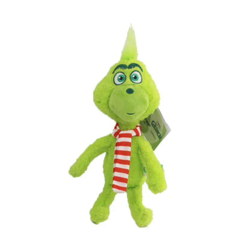 

18-32CM Christmas Grinch Plush toys Max Dog Plush Dolls Soft Stuffed Plushie Toys for Children Gifts
