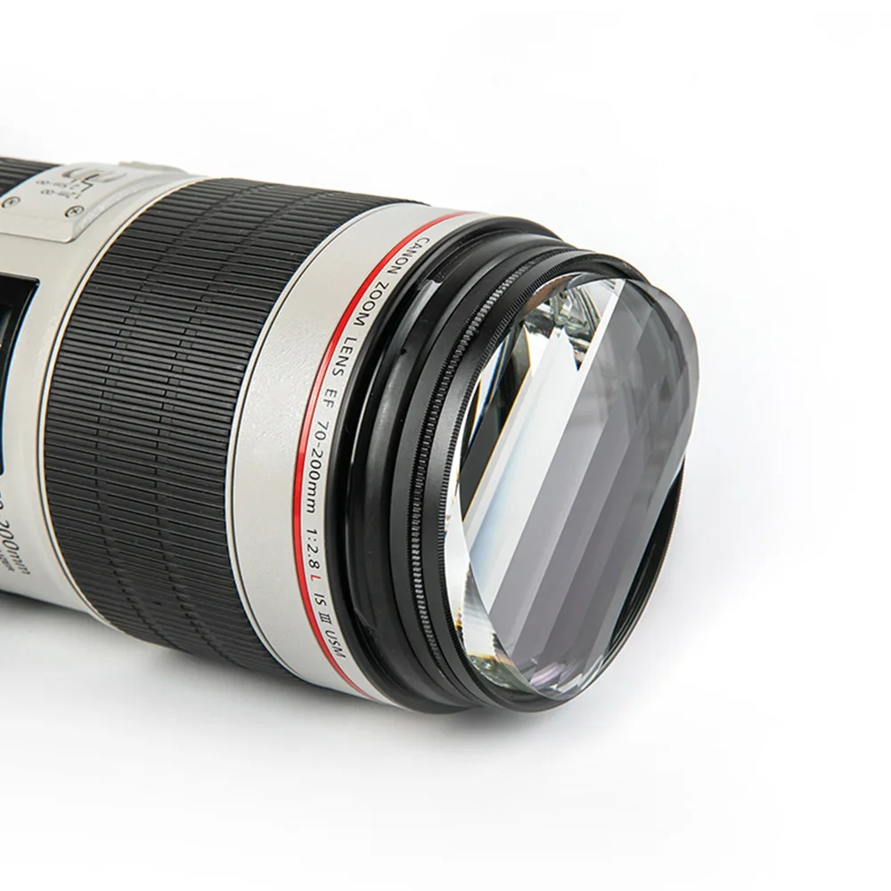 

FF015 77mm Camera Linear Camera Glass Prism Filter Variable Number of Shooting Film Effect SLR Photography Accessories