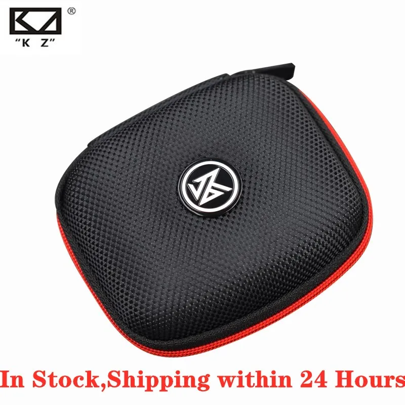 2018 плотным верхним ворсом KZ чехол Коробки коробка для наушников выдерживает