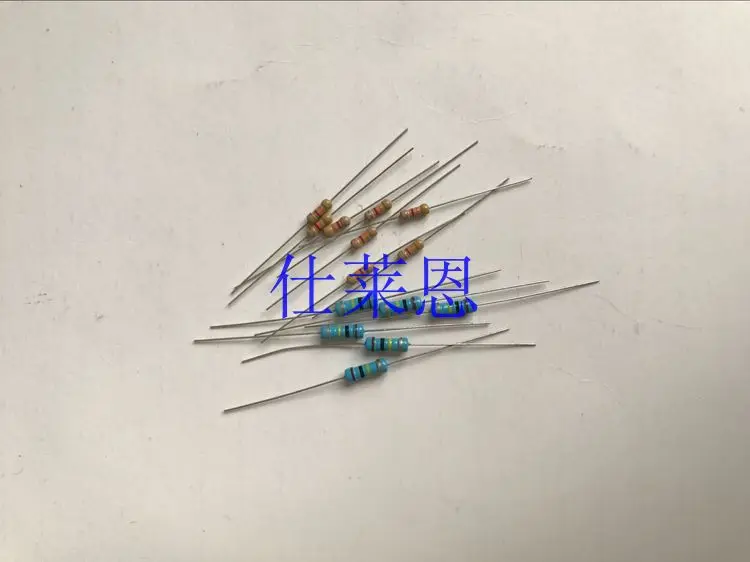 Линия сопротивления Металлические пленочные резисторы Цветные Кольца