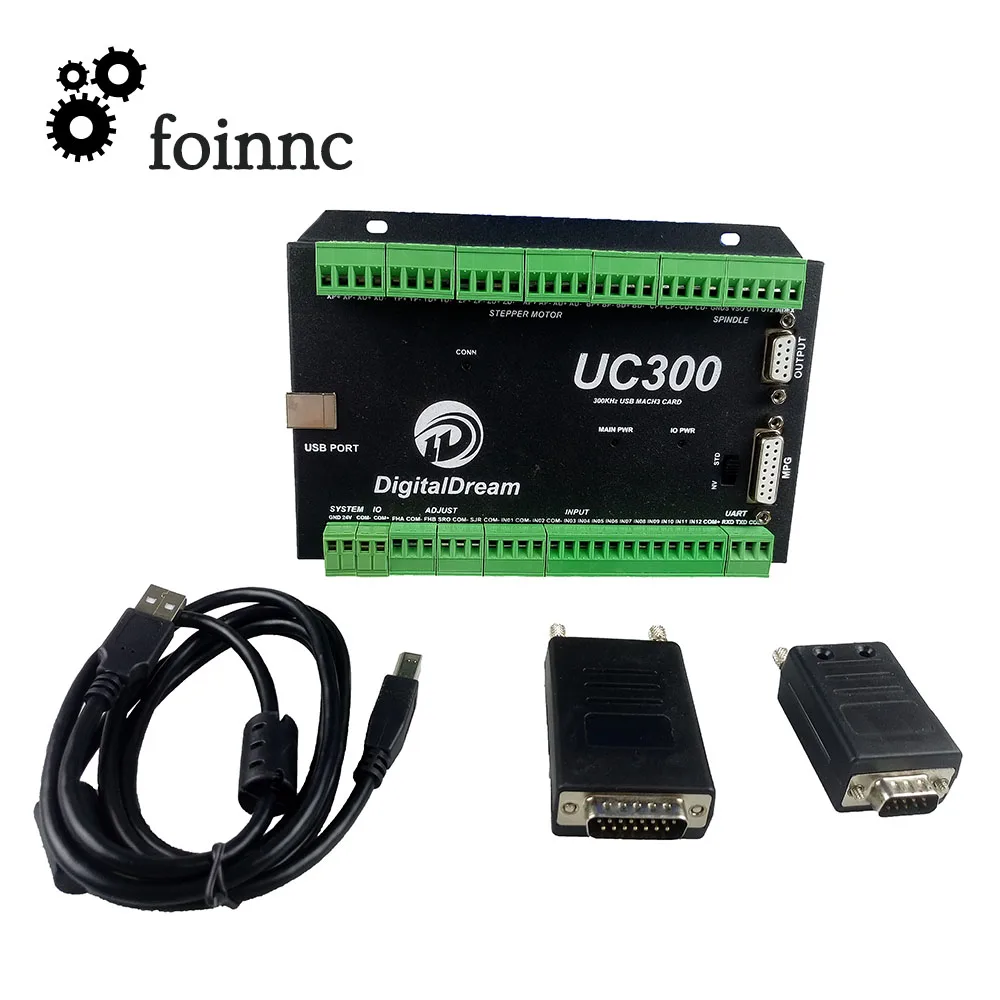 CNC NVUM upgrade Mach3 USB Motion Controller UC300 3/4/5/6 Axis Control Card for milling machine
