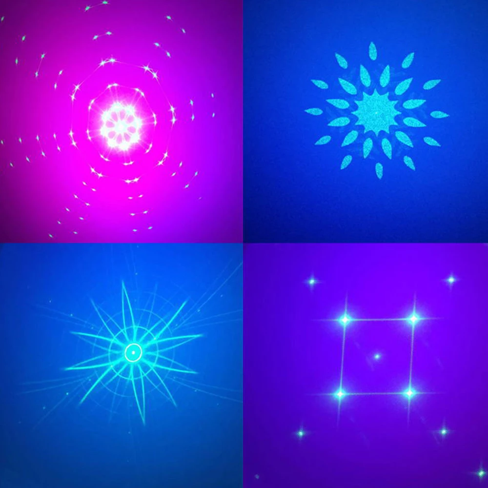 

Christmas 24 Patterns LED Laser Stage Light Usb Powered DJ Disco Projector Lamp for Wedding New Year Decoration Projection Lamp