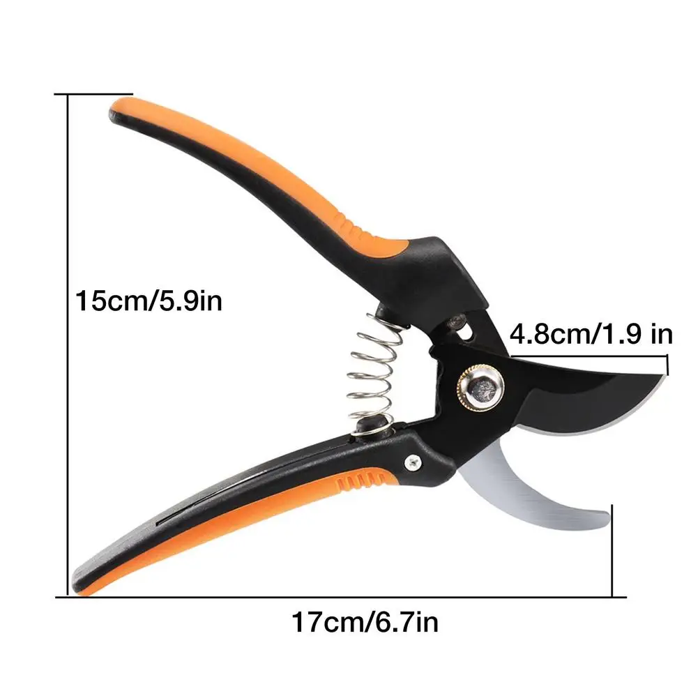 

Pruning Shears High-carbon Steel Labor-saving Plant Scissors Garden Hand Pruner Garden Cutting Tools For Tree Trimmers