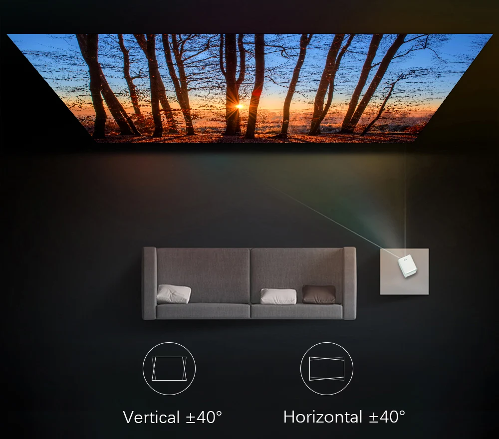 Wanbo T2 Max умный мини проектор Full HD 1080P Поддержка tv 4k Android Wi Fi Bluetooth светодиодный