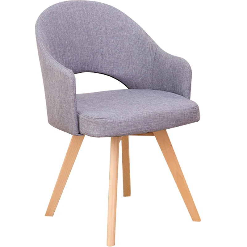 Скандинавский обеденный стул из цельного дерева современный домашний диван для