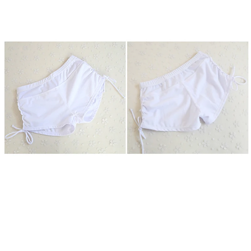 Женские шорты с эластичной талией для фитнеса белые фиолетовые черные