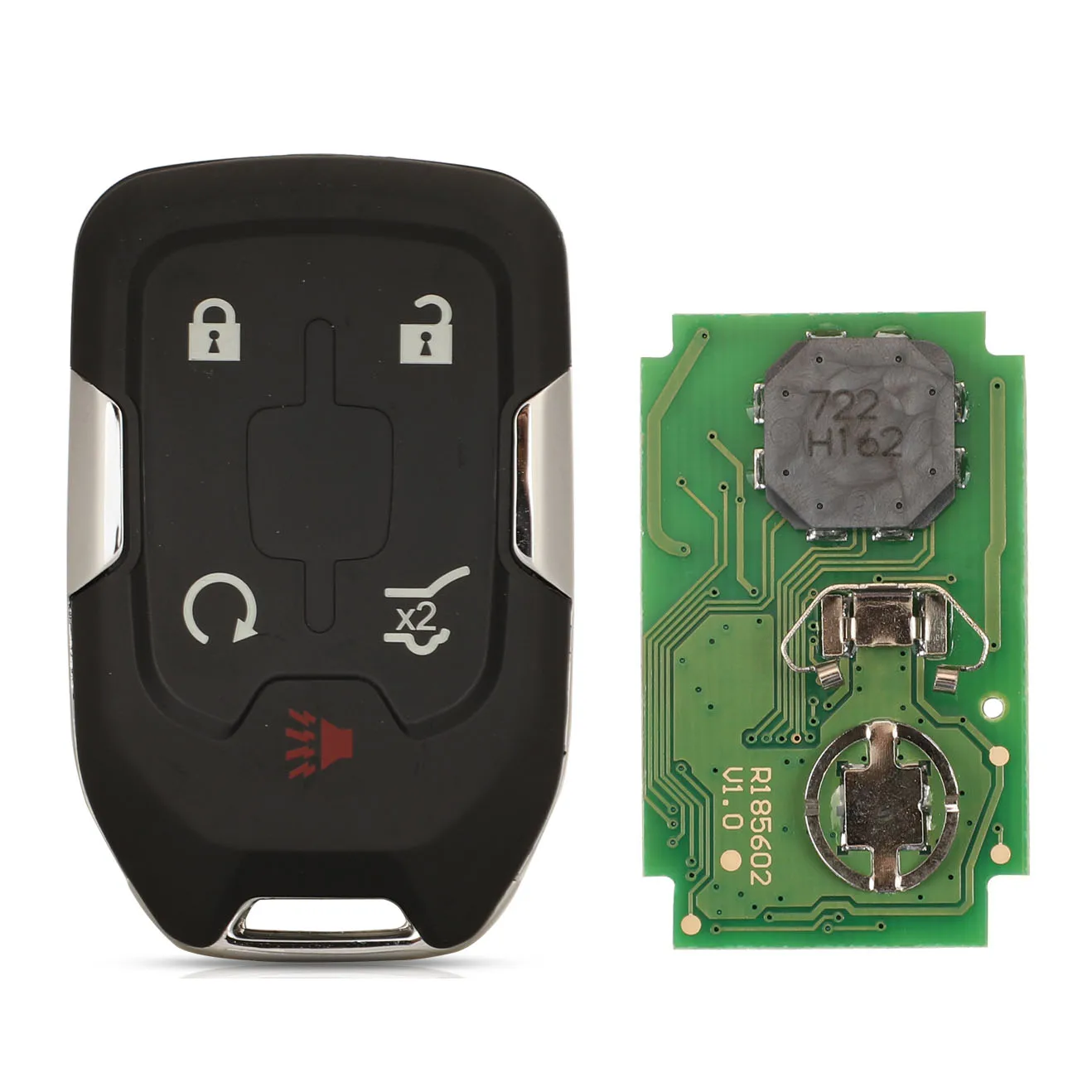 

Jingyuqin удаленный ключ от машины для Chevrolet Tahoe Silverado Suburban Tahoe GMC Sierra Acadia Terrain Yukon HYQ1AA ID46 315/433 МГц