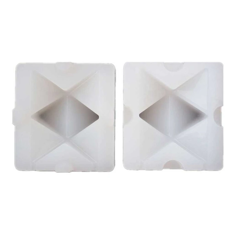 

DIY Hexagonal Silicone Mold Tridimensional Pentacle Transparent Clear MoldsDirect Transportation