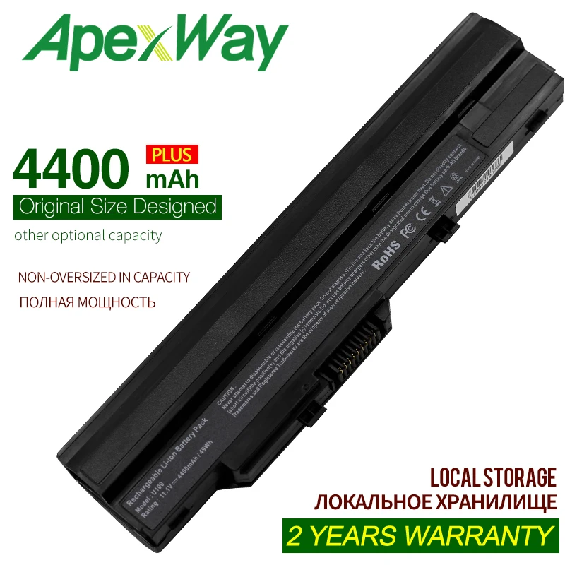 

ApexWay laptop battery for MSI 14L-MS6837D1 3715A-MS6837D1 6317A-RTL8187SE BTY-S11 BTY-S12 TX2-RTL8187SE U100X LUG N011 Series