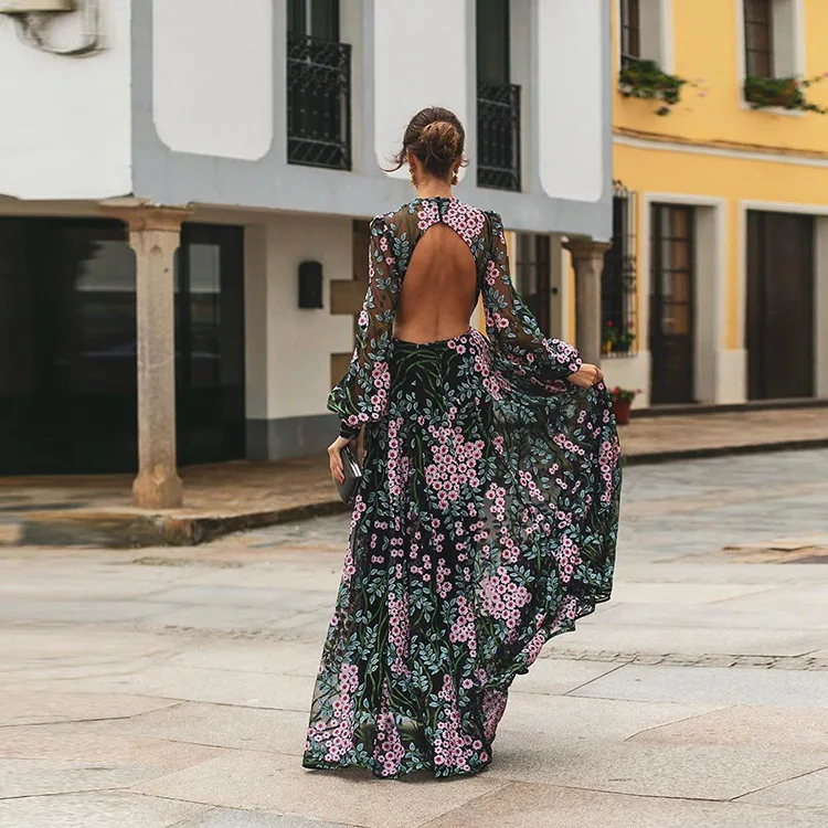 Женские маятник сезон: весна лето Бальные вечерние платье миди сексуальная