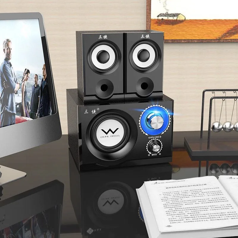 4 дюймовые басовые колонки Bluetooth настольный компьютер домашний сабвуфер 2 5 дюймов