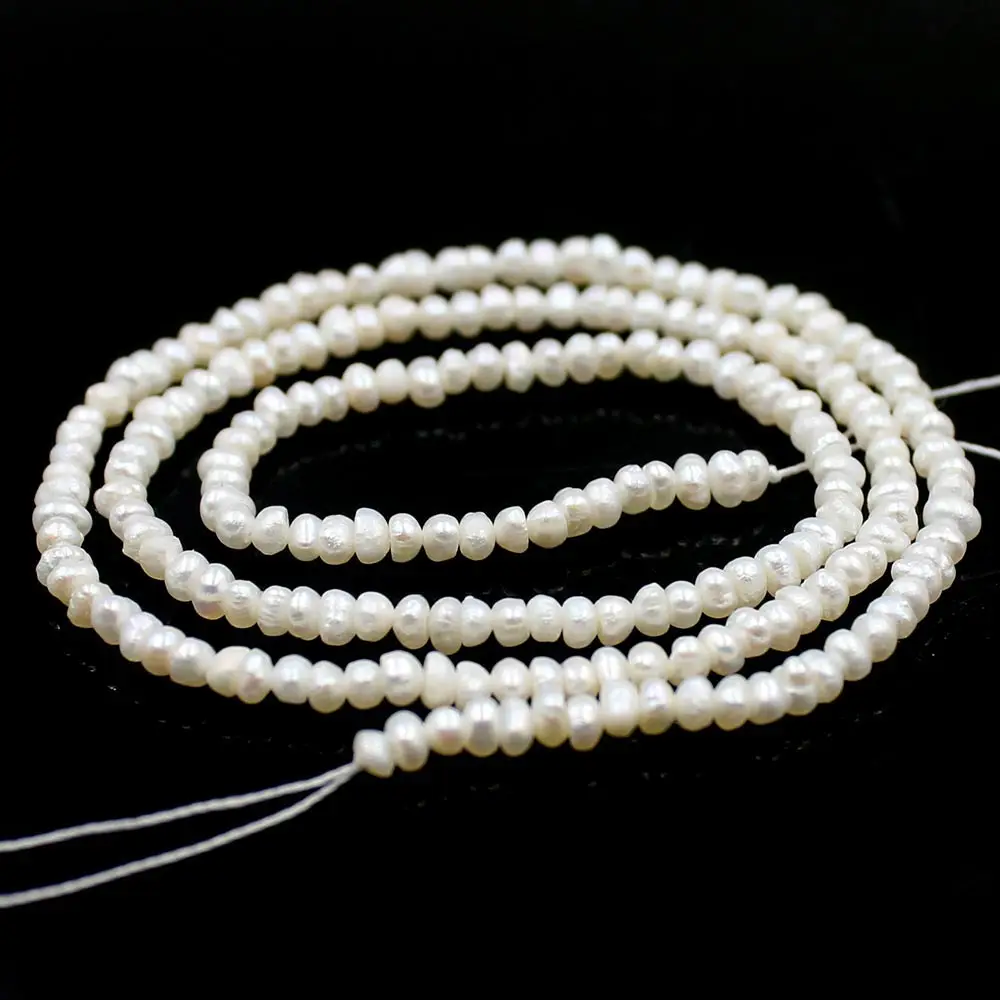 Бесплатная доставка 2 3 мм белый натуральный пресноводный жемчуг ювелирные