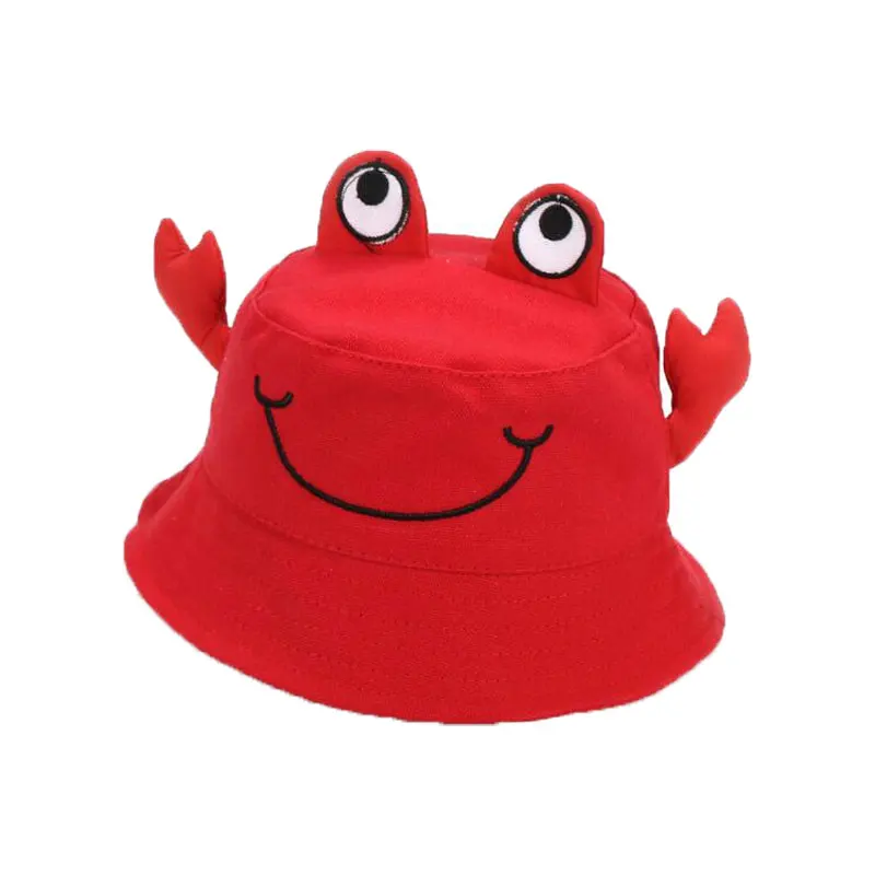 Женская шапка унисекс мультяшная хлопковая рыбака однотонная пляжная для улицы