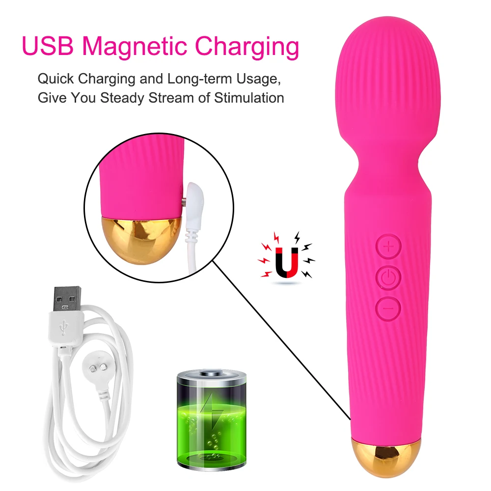 5 интенсивность вибрации вибраторы для клитора AV-вибратор волшебная палочка