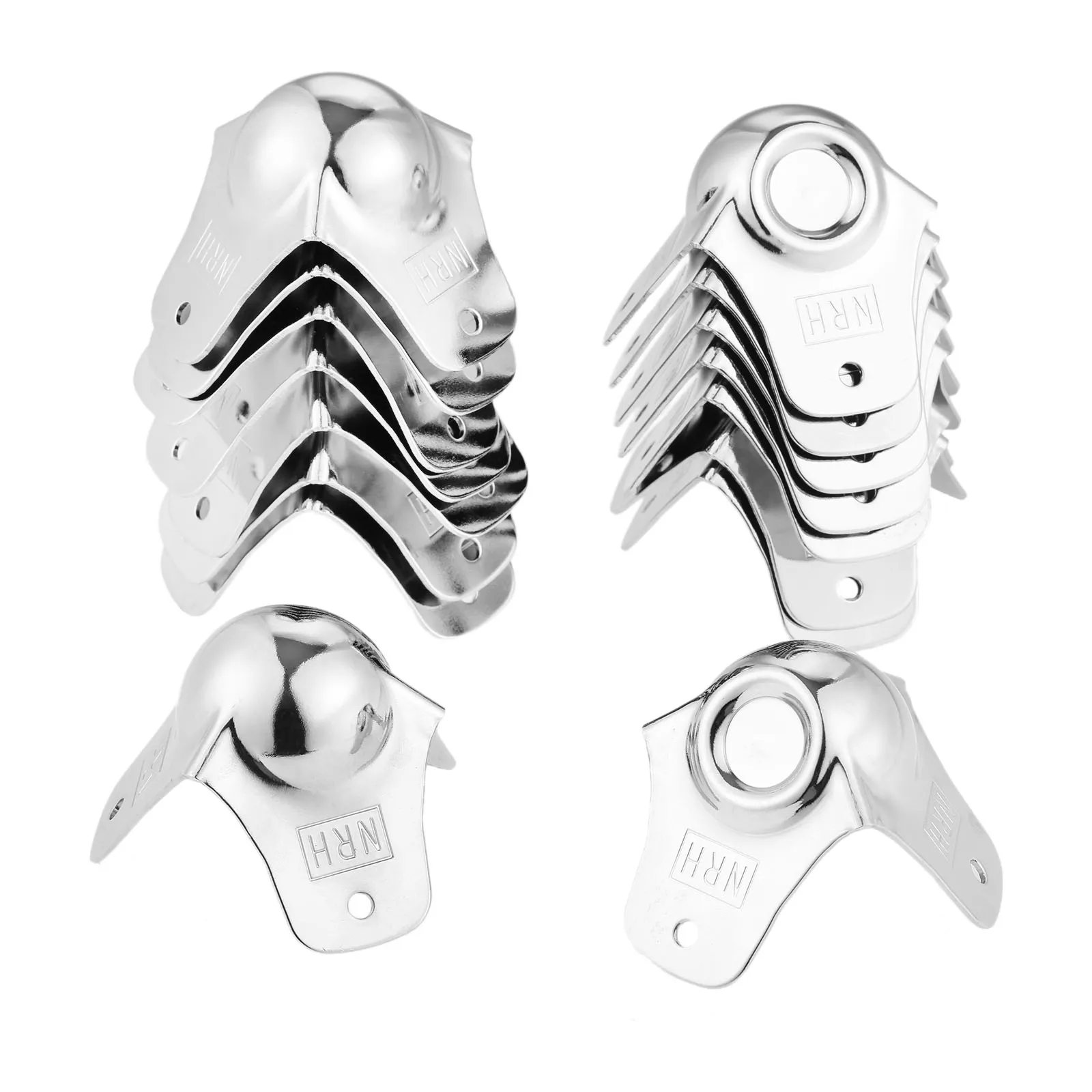 

Углы защитные металлические для мебели, деревянный ящик, 8 шт.