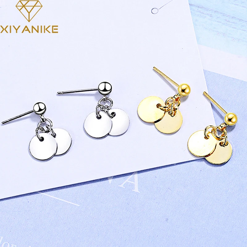 

Серьги-подвески женские из серебра 925 пробы с защитой от аллергии